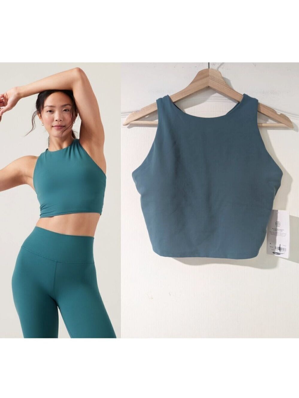Athleta | Conscious Crop Bra D-DD In Skylark Blue
